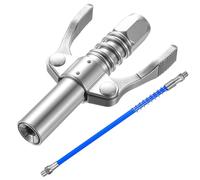 JiuXinYuKeJi Coupleur G à double poignée pour embouchure de pistolet à graisse, 1 raccord de presse à graisse pour tous les types de graisseurs pour graisseurs, pour raccord standard M6/M8/M10/M12/M14