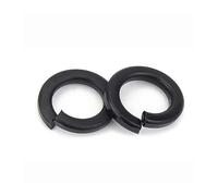 jiuxinyun M2 M2.5 M3 M4 M5 M6 M8 M10 M12 M14 M16 M18 20 GB93 Noir 304 Rondelle À Ressort En Acier Inoxydable Split Lock Joint Élastique(5pcs M14)