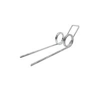 jiuxinyun Ressort de torsion double en acier à ressort, diamètre du fil 1,0 mm(50pcs)