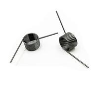 jiuxinyun Ressorts de retour de Torsion, diamètre du fil 0.6mm, Angle 60/90/120/180 degrés, Angle en forme de V, ressort en spirale, bobine de fil d'acier 65mn, 10 pièces ( Size : 1.8mm(3 l ) , Color