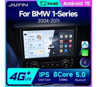 JIUYIN V1 AI voix sans fil CarPlay Android Auto Radio pour BMW série 1 série 1 E87 E81 E82 E88 2004-2011 4G voiture multimédia GPS F 8CORE(2 32)R-B