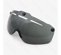 Jiuyue-shoes, FJY-Visor, Fit for Wildside Casque de vélo Casco Ciclismo Objectif Aero Casque vélo Triathlon TT Route Casque de vélo Temps Len Trial Lunettes Accessoires (Couleur : Gris)