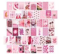 jiuzcare Set de Cartes Postales 50 pièces Carte Postale Sans Texte Vœux vierges Decorative Postales Vintages avec Différents Motifs Cadeau D'amour D'amitié Vie Motivation D'anniversaire, M9042