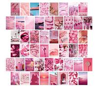 jiuzcare Set de Cartes Postales 50 pièces Carte Postale Sans Texte Vœux vierges Decorative Postales Vintages avec Différents Motifs Cadeau D'amour D'amitié Vie Motivation D'anniversaire, M9023