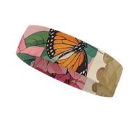 Jiuzhong Ge Hua Bandeau de sport pour homme et femme - S'adapte à toutes les tailles de tête - Ultra absorbant et antidérapant - Pour la course à pied, le yoga, la gym