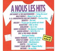 JIVE BUNNY AND THE MASTERMIXERS/RAY CHARLES/BLACK BOX/ERIC AND THE GOOD FEELING/VAITIAIRE/AARON NEVILLE/20 YEARS AFTER/MILLI VANILLI/MELODY/TANITA TIKARAM/DEBUT DE SOIREE/AVALANCHE/SOLDAT LOUIS/GERIO SCHUBACH/SINITTA. - A NOUS LES HITS T.SHIRT 1