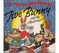 Jive Bunny - Jive Bunny Let's Party and Auld Lang Syne UK 45 7" single +Picture Sleeve