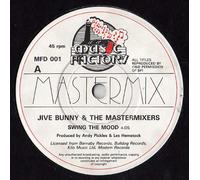 JIVE BUNNY & MASTERMIXERS Swing The Mood UK 7" 45
