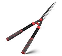 JiveSnip Cisaille à haie 23" Hedge Shears - Lames en Acier au Carbone Tranchantes Comme des Rasoirs, Revêtement Antirouille, Tondeuses de Jardin Légères Pour Tailler Les Haies, Arbustes et Buissons