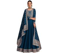 JIVRAJ FASHION Papillon Net Sharara salwar Kameez Prêt-à-porter Costume Shalwar Heavy Dupatta Indian Pakistani Outfit Dress Palazzo Embroidery Work (Choix 5, S UK 10 Buste 38 Taille 34 Hanches 40)