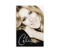 JIWEUQWENN Poster Celine Dion (1) - Art mural vintage sur toile - Affiches esthétiques - Décoration pour salon, chambre à coucher, 30 x 45 cm - Style sans cadre