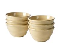 Jiwoo Lot de 6 Nœuds ZEN 4,5" Bruns Brillants