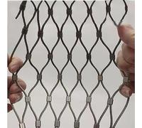 JIwqDY Grille Métallique Maille Toile INOX Filets for Jardin, Escalier Balcon Filet de Protection, Filet de Séparation, for Garde-Corps D'extérieur (Color : 10cm Mesh, Size : 1x10m)