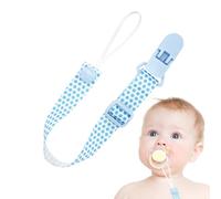 Jiwyunlu Attache-sucette,attache-sucette - Sangles de dentition pour sucette, support anti-chute pour laisse - Laisse de support universelle pour jouets de dentition, chaîne de sucette pour garçons et