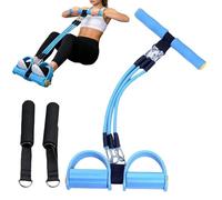 Jiwyunlu Bande de résistance Pedal Puller - Sangle élastique Yoga à 3 Tubes - Bandes élastiques Yoga pour Les étirement,pour Fitness, Pilates, entraînement, Force Physique, Salle Sportive à