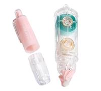 Jiwyunlu Stylo Correcteur Rétractable - Stylo Adhésif Double Face À Pression - Ruban Adhésif Fort Et Colle Sèche pour Loisirs Créatifs, Scrapbooking, Photos, Convient pour Maison, L'école Et Bureau