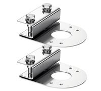 Jiwyunlu Support pour Éclairage Pastèque - Fixation Par Pince Montage Vertical Sur Rampe - Lot de 2 Supports pour Éclairage au Sol | pour Camion Poids Lourd SUV Véhicule Utilitaire Stationnement