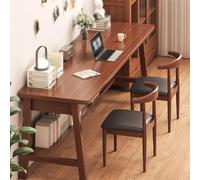 JixCJHj Bureau d'ordinateur,Informatique Table d'Étude ，avec Rangement，Stabilité Maximale & Nettoyage Facil，Montage Facile,pour Etudier Travailler Chambre Domicile(Walnut,80 * 60cm(31 * 24in))