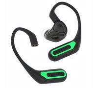 jixopn2pcs KZ AZ10 Écouteurs Bluetooth compatibles HiFi Connecteur universel + Boîtier de charge Crochet pour écouteurs