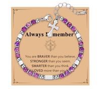 Jixugaud Bracelets pour adolescentes, bijoux mignons, anniversaire, baptême, confirmation, Saint-Valentin, Pâques, idées cadeaux pour adolescentes, adolescentes, adolescentes, trucs tendance de 6, 8