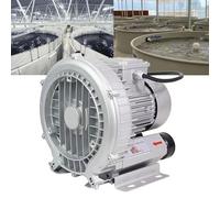 JIXYLN Souffleur d'aquarium, Pompe à air électrique 220 V, Ventilateur centrifuge Industriel Vortex, aérateurs pour Fosse septique d'aquarium, 1 100 W/1,48 CV