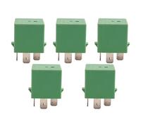 jiyaohui 5X 12V 35A 5 Broches Refroidissement Radiateur Ventilateur Relais Vert 6547TX pour 206 207 306 307 406 407 807
