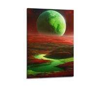 JIYAYCU Poster spatial Vision brûlante du ciel étoilé décoratif sur toile 60 x 90 cm