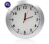 Jiyibidi Horloge murale HD 1080p avec cam&eacute ra Nanny Cam avec d&eacute tection de mouvement et cam&eacute ra de surveillan43