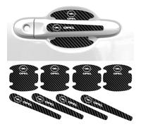 JIYIFAN 8 Pièces Protecteur Poignée Porte de Voiture pour Opel Crossland X Crossland, Bande de Protection Portiere Voiture pour la Protection Poignee Porte,F