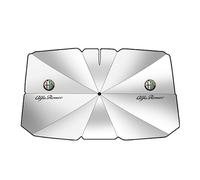 JIYIFAN Pare-Soleil Voiture pour Alfa Romeo Giulietta 2011, Pare Soleil Voiture Pare Brise Avant Installation Facile Protection UV et Isolation Thermique,B