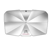 JIYIFAN Pare-Soleil Voiture pour Citroen C4 SpaceTourer 2018-, Pare Soleil Voiture Pare Brise Avant Installation Facile Protection UV et Isolation Thermique