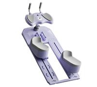 JIYINGHUI Spine Twist & Stretch Trainer, 3 Hauteurs Réglables, Minuteur LED, Exercices à Faible Impact De 70 Cm, Capacité De 230 Kg, pour Tonifier La Taille Et étirer Les Jambes Purple