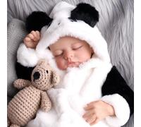 JIZHI Reborn Poupées Garçon - 20 Pouces Réalistes Bébé Nouveau-né Corps en Coton, Tête et Membres en Vin-YLE - Bebe Poupee Qui Ressemblent à la Vie Réelle