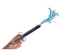 Jizz Shooter Silicone Dildo Lube Launcher - Black