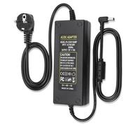 JIZZU Adaptateur d'alimentation 12V 10A, Convertisseur de Tension DC 120W, Transformateur d'alimentation LED, Transformateur avec 5.5mm x 2.5mm/2.1mm pour Vidéosurveillance, écran PC