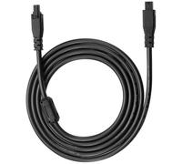 JIZZU Rallonge pour imprimante 3D Bambu Lab A1/A1mini, noyau en cuivre, 1,5 m, 22 AWG, avec anneau magnétique, câble d'extension AMS Lite 4 broches