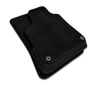Jj Automotive Tapis De Sol De Qualité Noir Supérieure Pour Vw Eos 2006-2015 Up 4pcs, Renforcée Dans La Zone De La Pédale