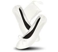 JJ PRIME - Chaussures après fête avec sac pliable - Pompes de ballet pliables enroulables