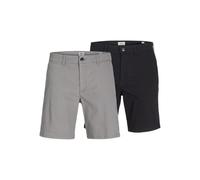 JJ REBEL 2 Pack Jrebsharp Lot de 2 Shorts Chino MP, Ultimate Grey, Hommes