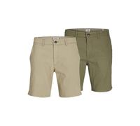 JJ REBEL 2 Pack Jrebsharp Lot de 2 Shorts Chino MP, Vaisselle, Hommes