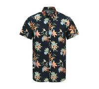 JJ Rebel Chemise 'JREBBASTIAN' bleu nuit / bleu clair / vert clair / orange, Taille M