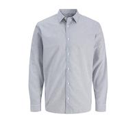 JJ Rebel Chemise 'JREBGAVIN' noir / blanc, Taille S