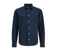 JJ Rebel Chemise 'JREBMOSS' bleu marine, Taille 140