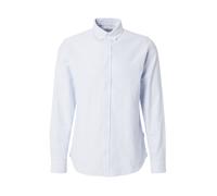 JJ Rebel Chemise 'JREBOSCAR' bleu clair / blanc, Taille XL