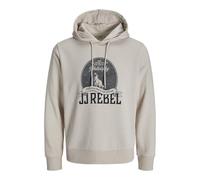 JJ rebel Hood Jreblasse Sweat à Capuche, Beige Clair, XL Homme