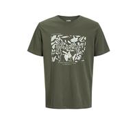 JJ REBEL Jrebbern Box Tee SS Crew Neck T-Shirt pour Homme, Beetle, S