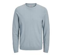 JJ Rebel Jrebcallum Knit Crew Neck Noos, Denim Débité, Homme