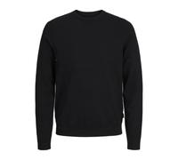JJ REBEL JREBCALLUM Knit Crew Neck Noos, Noir, M