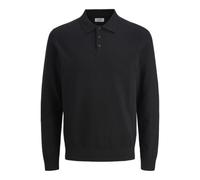 JJ rebel Jrebcallum Polo en Tricot Taille L, Noir, S
