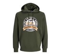 JJ REBEL Jrebcasper Sweat Hood Sweatshirt à Capuche, Vert (Kombu), M Homme